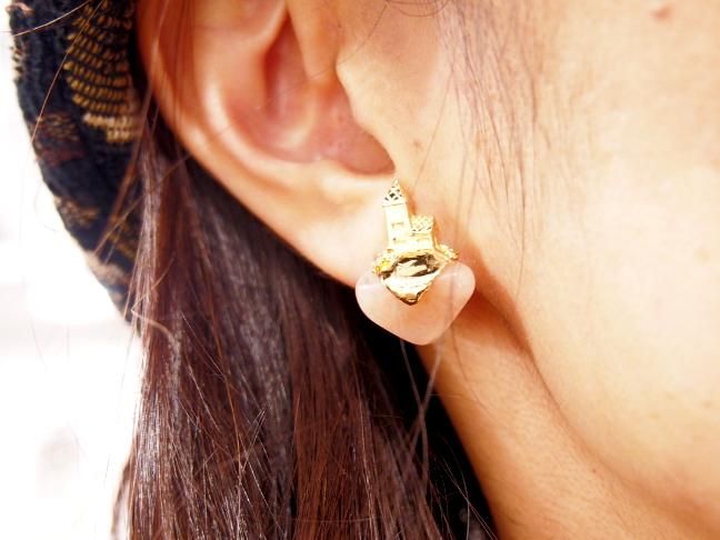 フィリフヨンカ 天然石おうちピアス