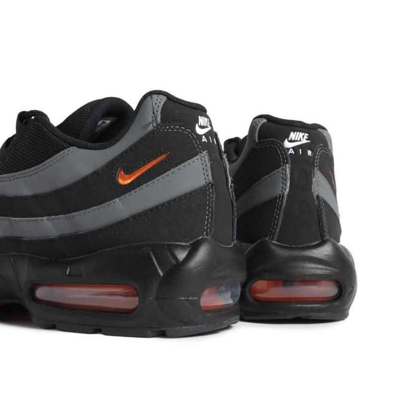 海外限定 NIKE AIR MAX 95 BLACK/GREY/ORANGE ナイキ エア マックス 95
