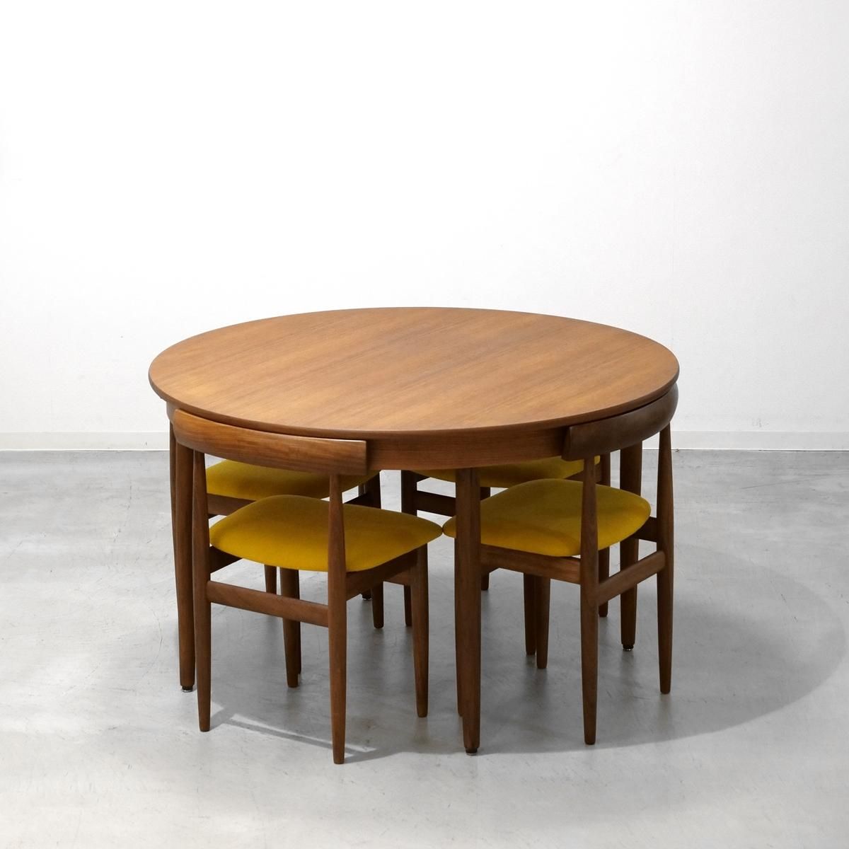 UD18361｜ラウンドダイニングテーブル（チーク）Hans Olsen/ハンス