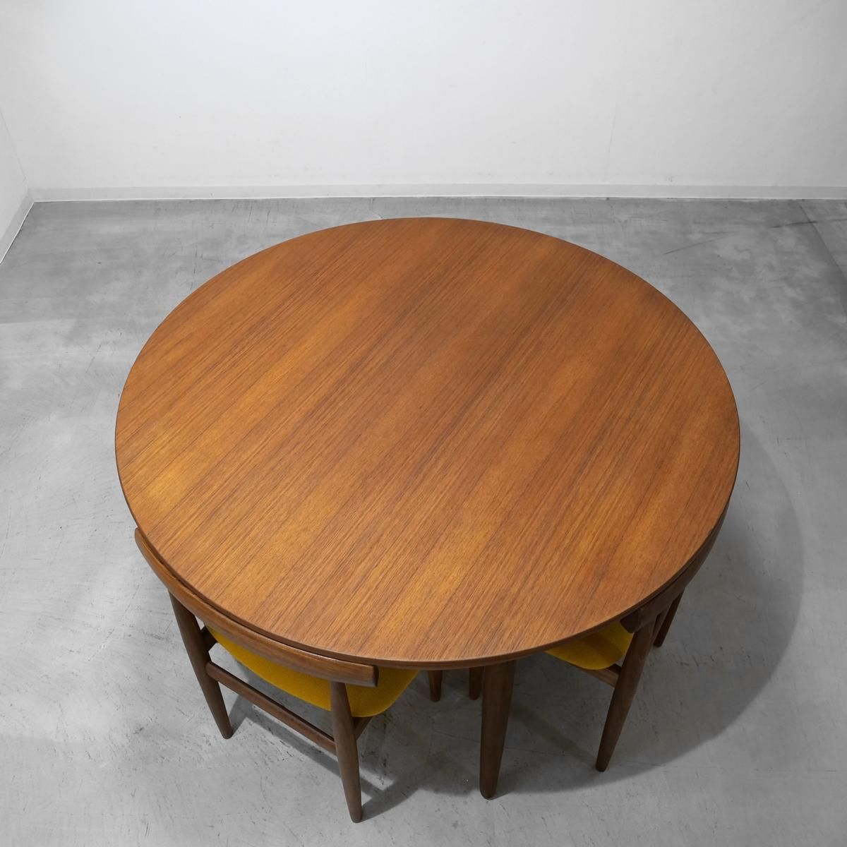 UD18361｜ラウンドダイニングテーブル（チーク）Hans Olsen/ハンス