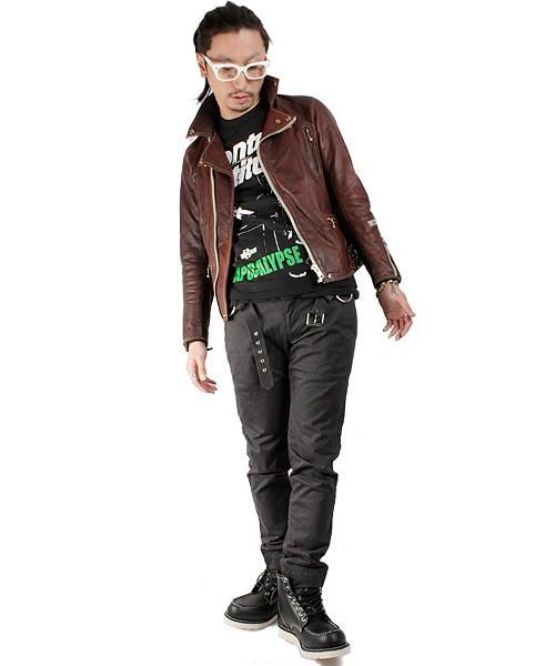 RALEIGH STANDARDS BLACK EYED LEATHER JACKET “PROVEN別注Ver