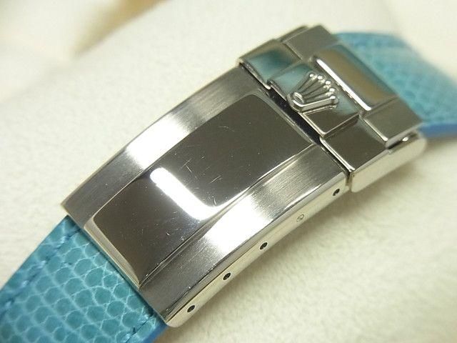 ロレックス デイトナ ビーチ 18KWG ブルー 116519 '21年メーカーOH