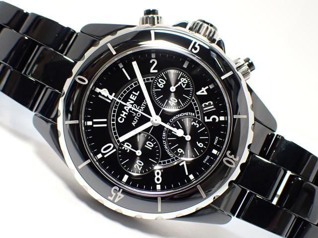 シャネル J12 クロノグラフ 41MM ブラックセラミック H0940 '21年