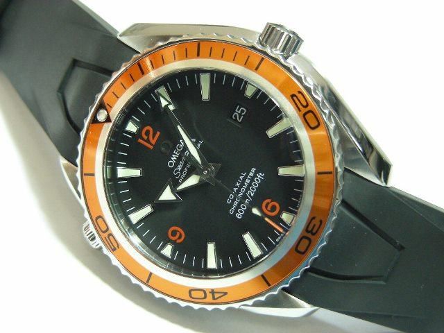 オメガ シーマスター・プラネットオーシャン ラージ ラバー＆ブレス