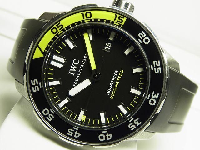 IWC アクアタイマー2000 SS ラバーベルト 正規品 - 腕時計専門店THE