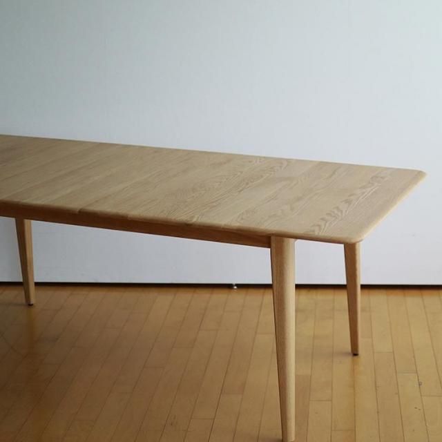 北欧エクステンションテーブル（バタフライ伸張式）｜W150-190