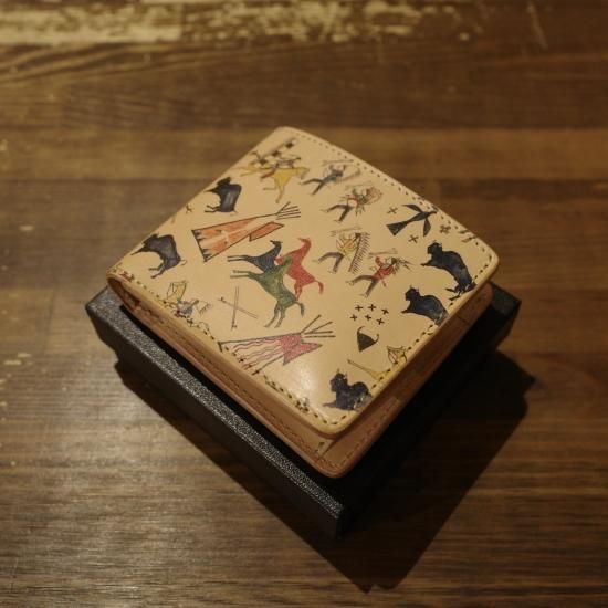 LARRY SMITH】 TIPI ART BILLFOLD WALLET - SIDESTAND