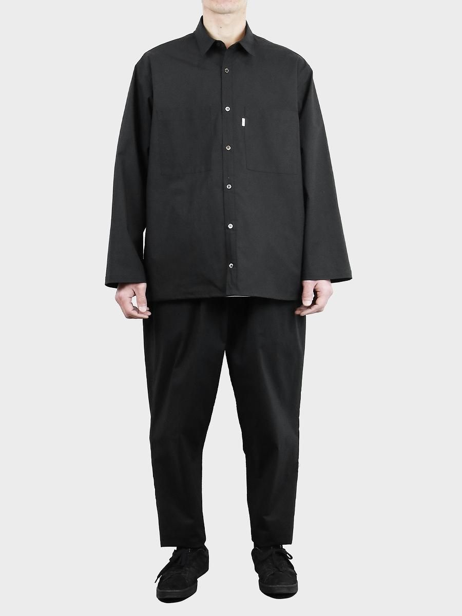 Graphpaper - グラフペーパー / STRETCH TYPEWRITER L/S BOX SHIRT