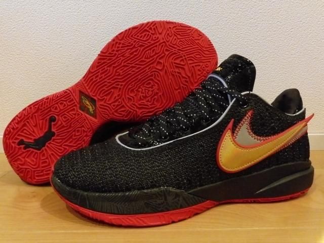 レブロン20 EP 黒赤 海外直輸入 - バスケットボール専門店【DOPE