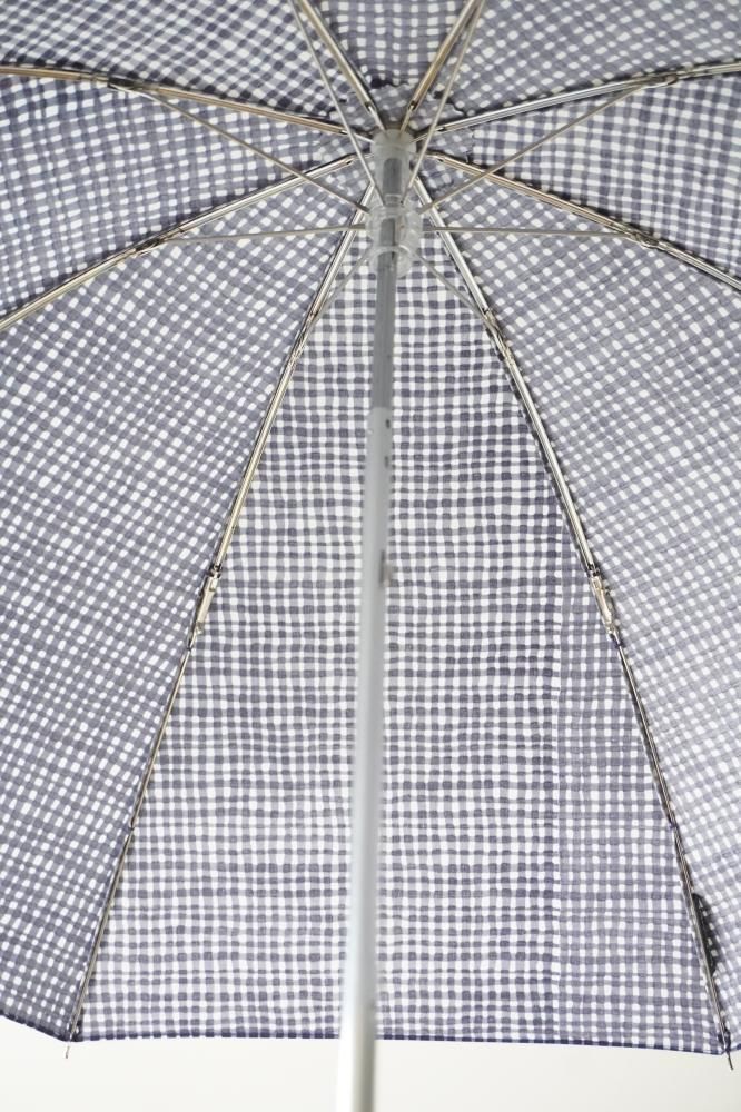 Bon Bon Store】ドローイングチェック折りたたみ傘(晴雨兼用) - store