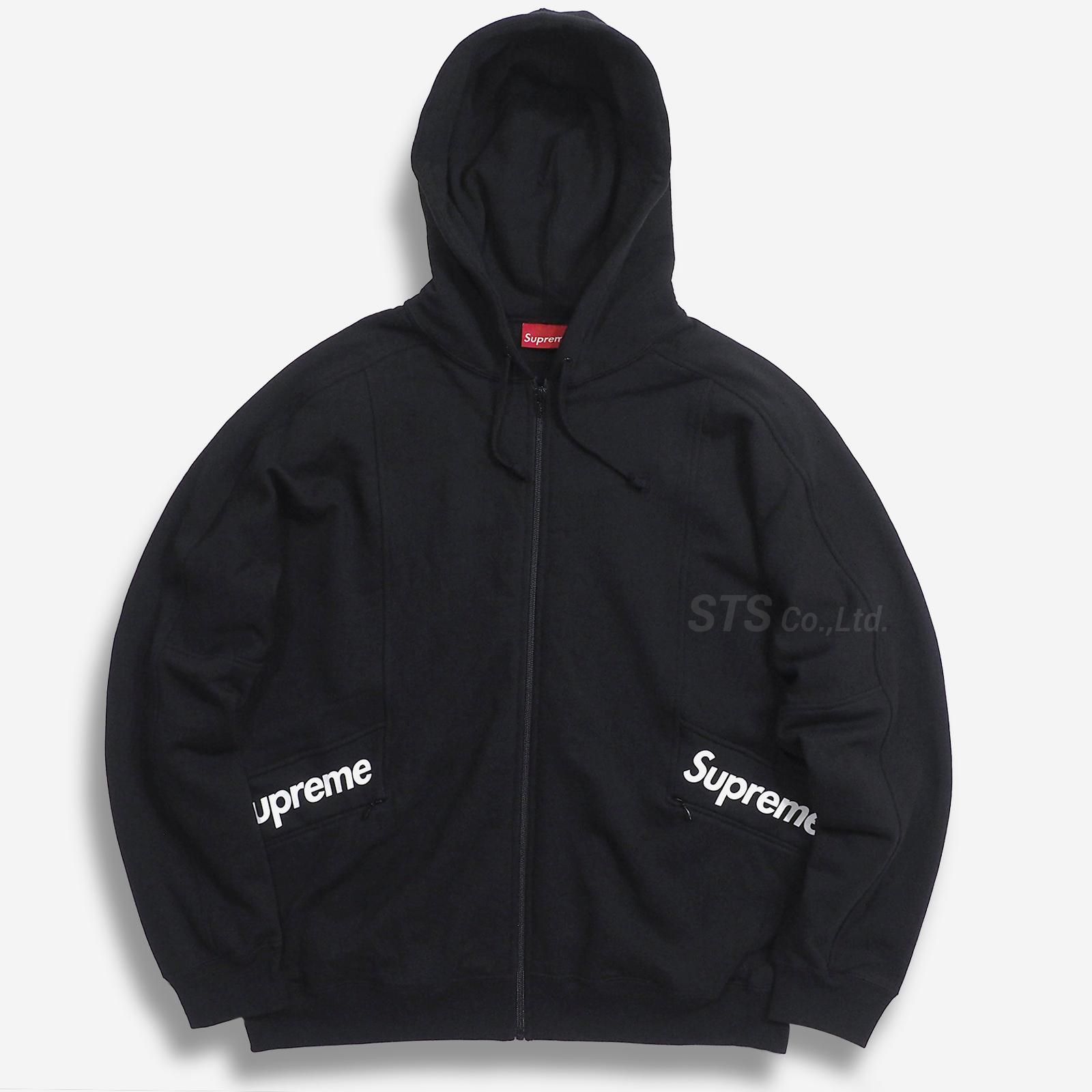 Supreme - Color Blocked Zip Up Hooded Sweatshirt - ParkSIDER