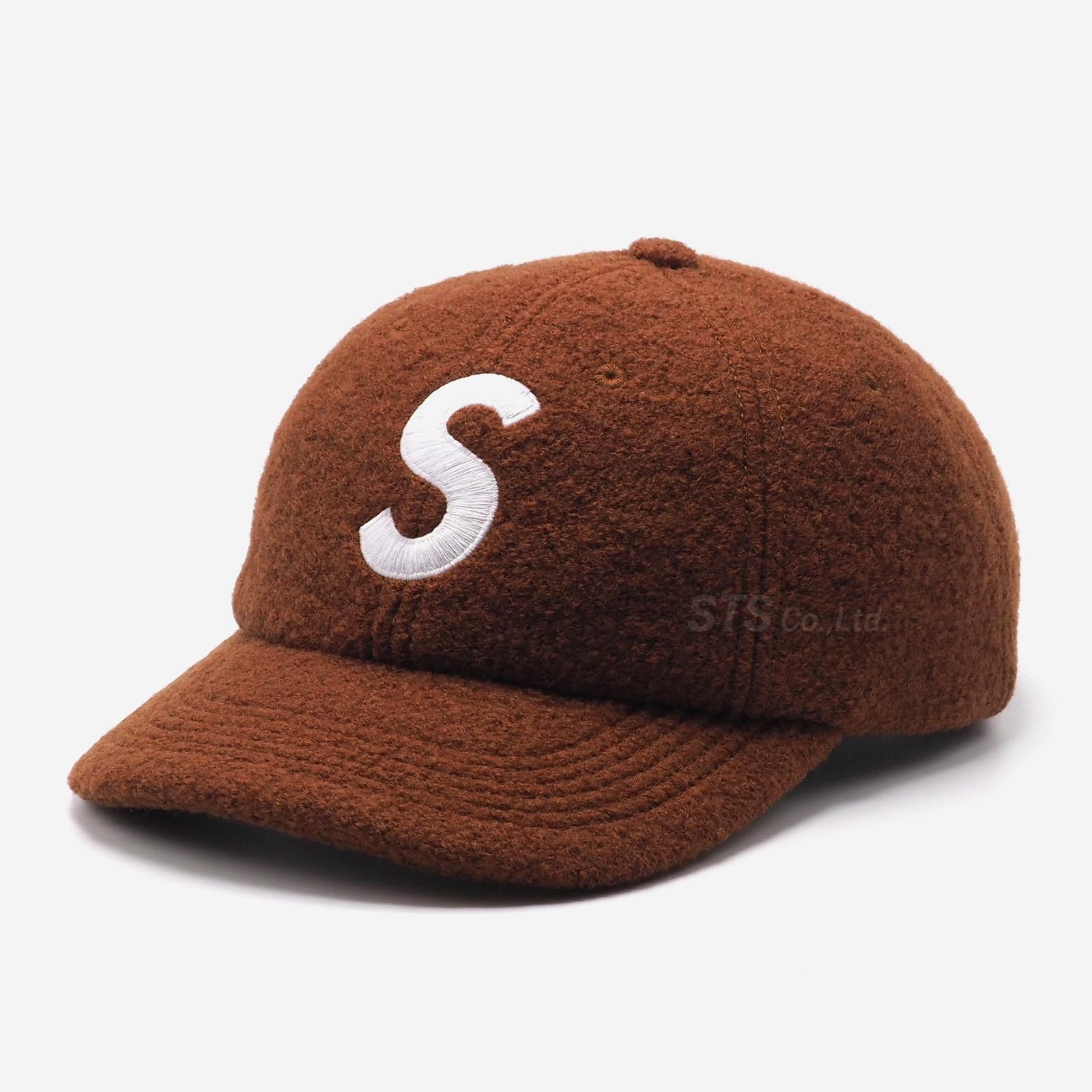 Supreme - Boiled Wool S Logo 6-Panel - ParkSIDER
