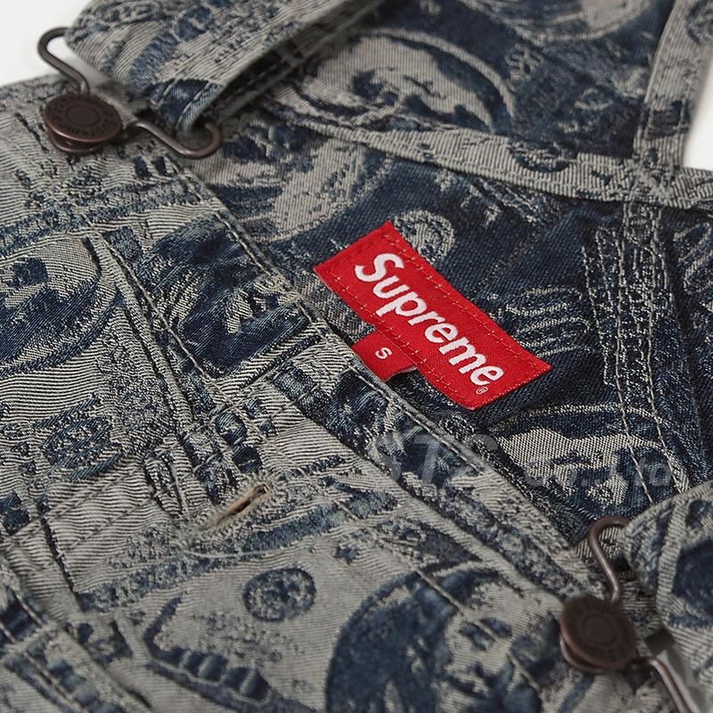 Supreme - 100 Dollar Bill Overalls - ParkSIDER