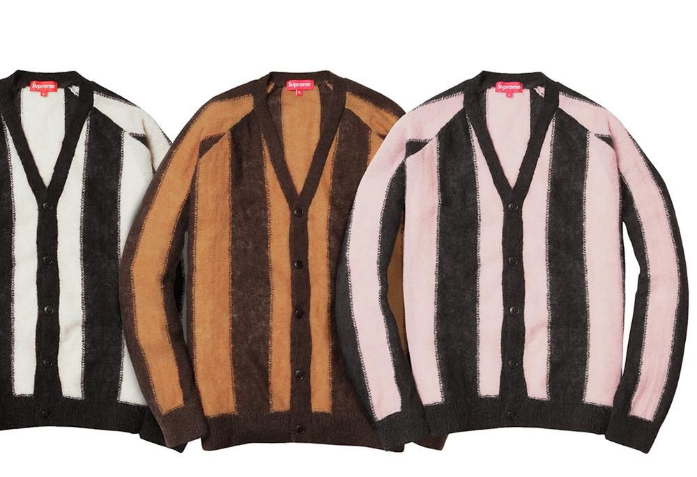 Supreme - Striped Mohair Cardigan - ParkSIDER