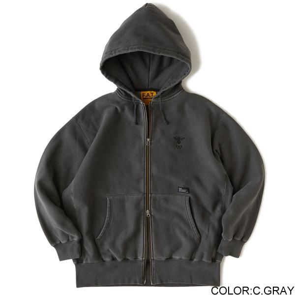 FAT】ZIPMENT【ジップフードスウェット】 - ONE'S FORTE | ONLINE STORE