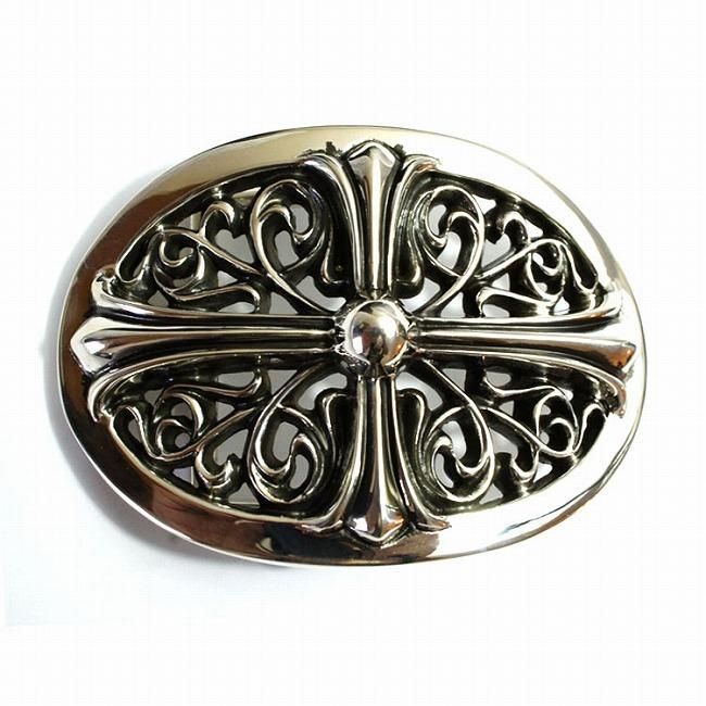 クロムハーツ クラッシック・オーバル クロス ベルト バックル 1.5