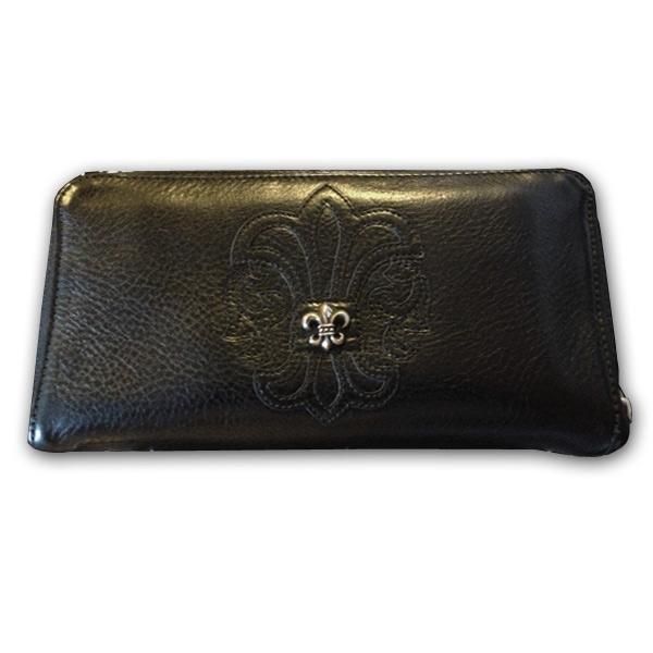クロムハーツ ラウンドジップ 長財布 BSフレア / CHROME HEARTS BS