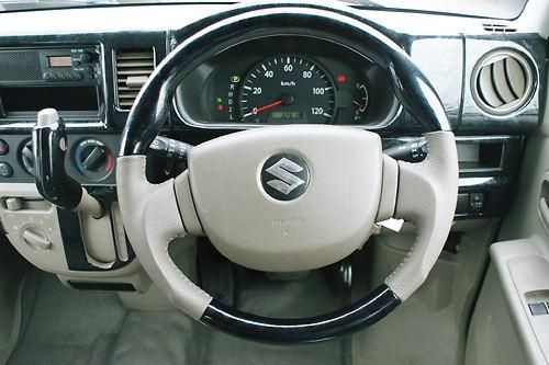 エブリィ DA64V ステアリング 黒ウッド調 はろーすぺしゃる ハロー