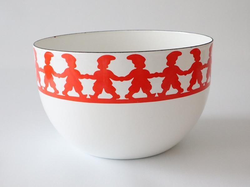 Arabia Finel アラビア フィネル きのこ琺瑯ボウル ヴィンテージ大