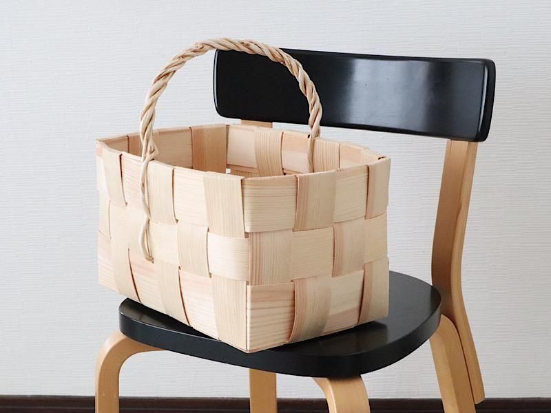 エストニアの木のバスケット【かご・バスケット】【整理 収納】-北欧