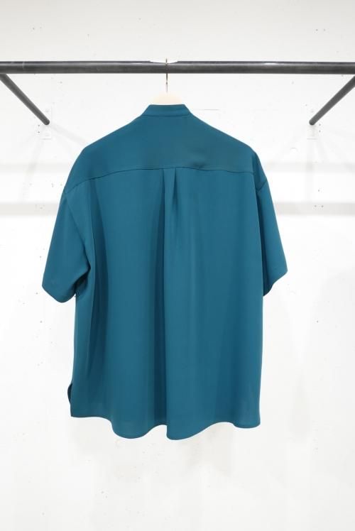 CULLNI [クルニ] Stand Collar Buzam Shirt ＜スタンドカラーブザム