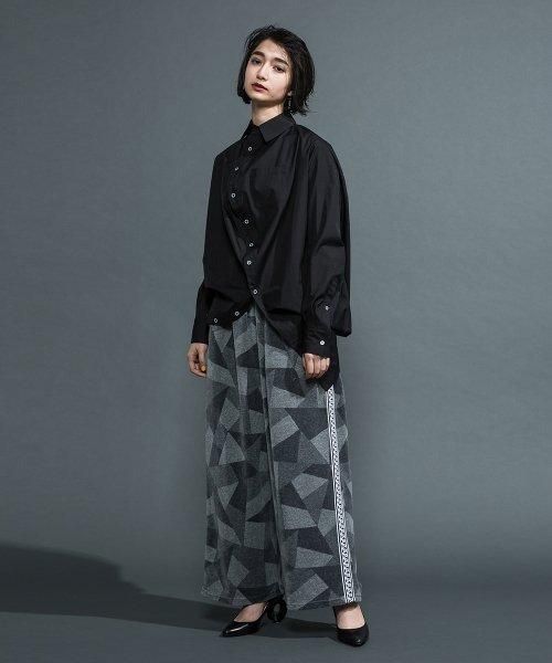 ANREALAGE [アンリアレイジ] BALL SHIRT＜ボールシャツ＞ AST2203 BLACK