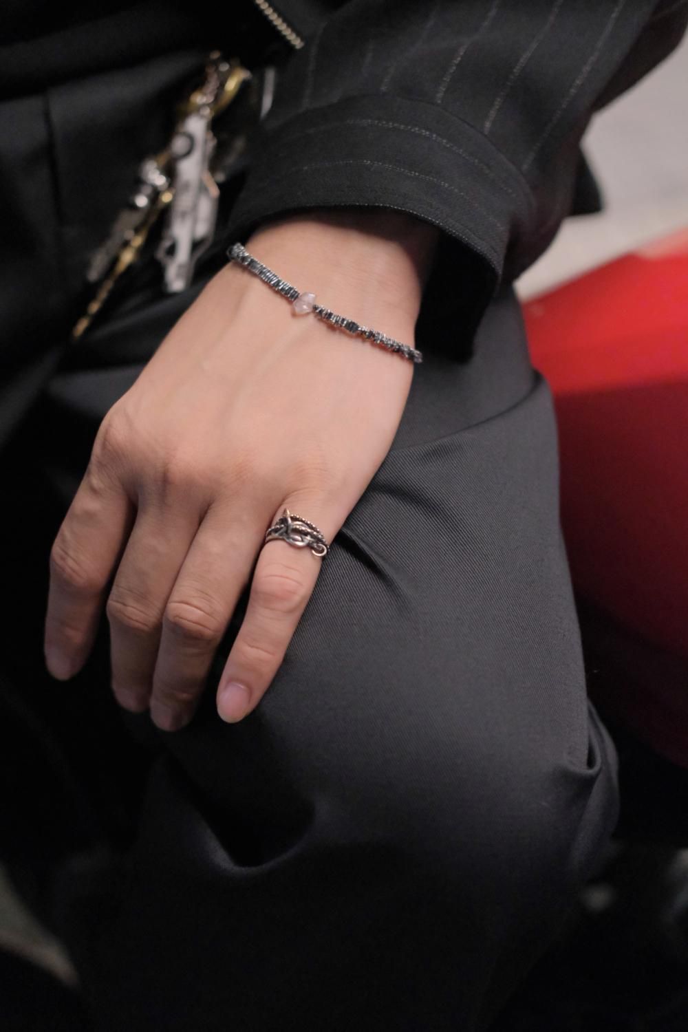 gunda ガンダ LINK SNAKE RING リンクスネークリング シルバー