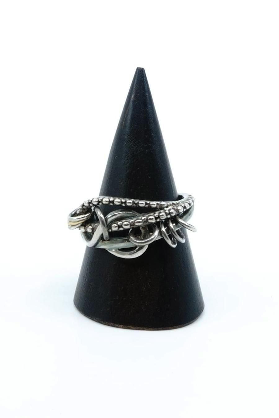 gunda ガンダ LINK SNAKE RING リンクスネークリング シルバー