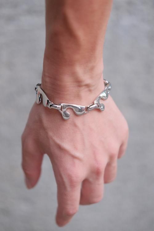 JieDa [ジエダ] J CHAIN BRACELET＜ロゴチェーンブレスレット＞ Jie