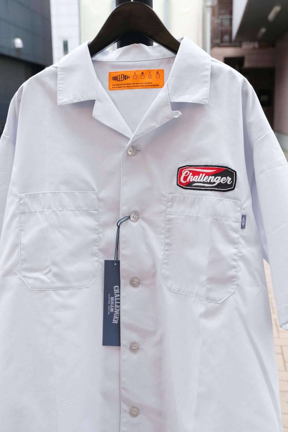 CHALLENGER/チャレンジャー S/S PATCHED WORK SHIRT/半袖ワークシャツ