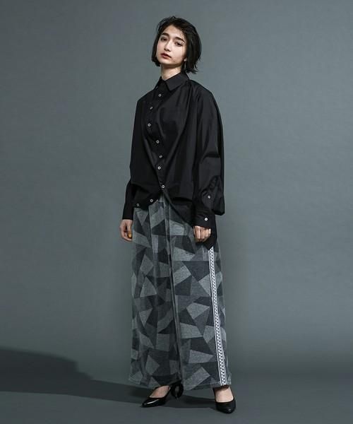 ANREALAGE [アンリアレイジ] BALL SHIRTS ＜ボールシャツ＞ ブラック