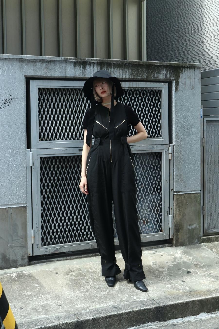 フェティコ FETICO SLEEVELESS NYLON JUMPSUITS 【公式通販】