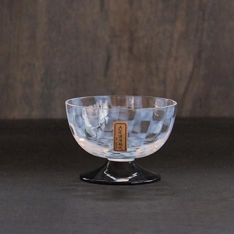 大正浪漫 氷コップ | 市松柄 - 廣田硝子 公式Online shop