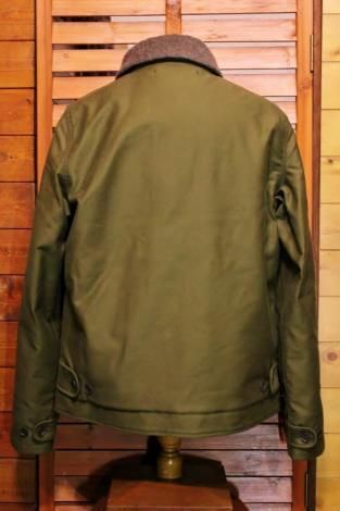 IRON HEART アイアンハート アルパカウール裏地デッキジャケット IHM