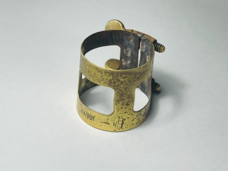 メイヤー アルトサックス用リガチャー ビンテージ MEYER刻印入り