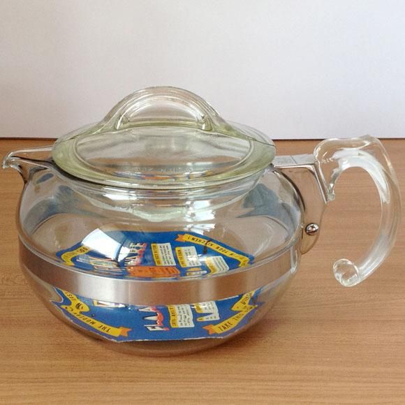 オールドパイレックス ティーポット6CUP初期 - Anchor Bridge アンカー
