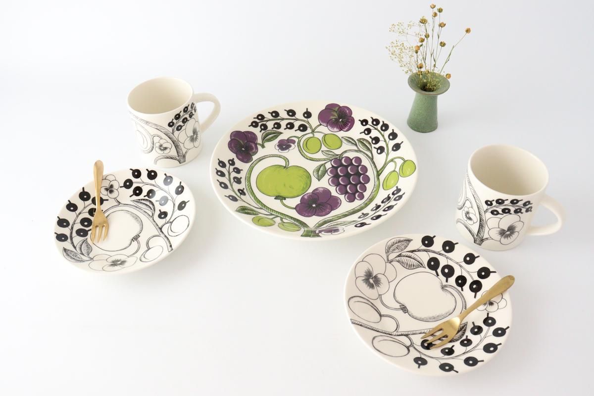 アラビア｜パラティッシ｜プレート｜26cm｜パープル｜磁器｜ARABIA