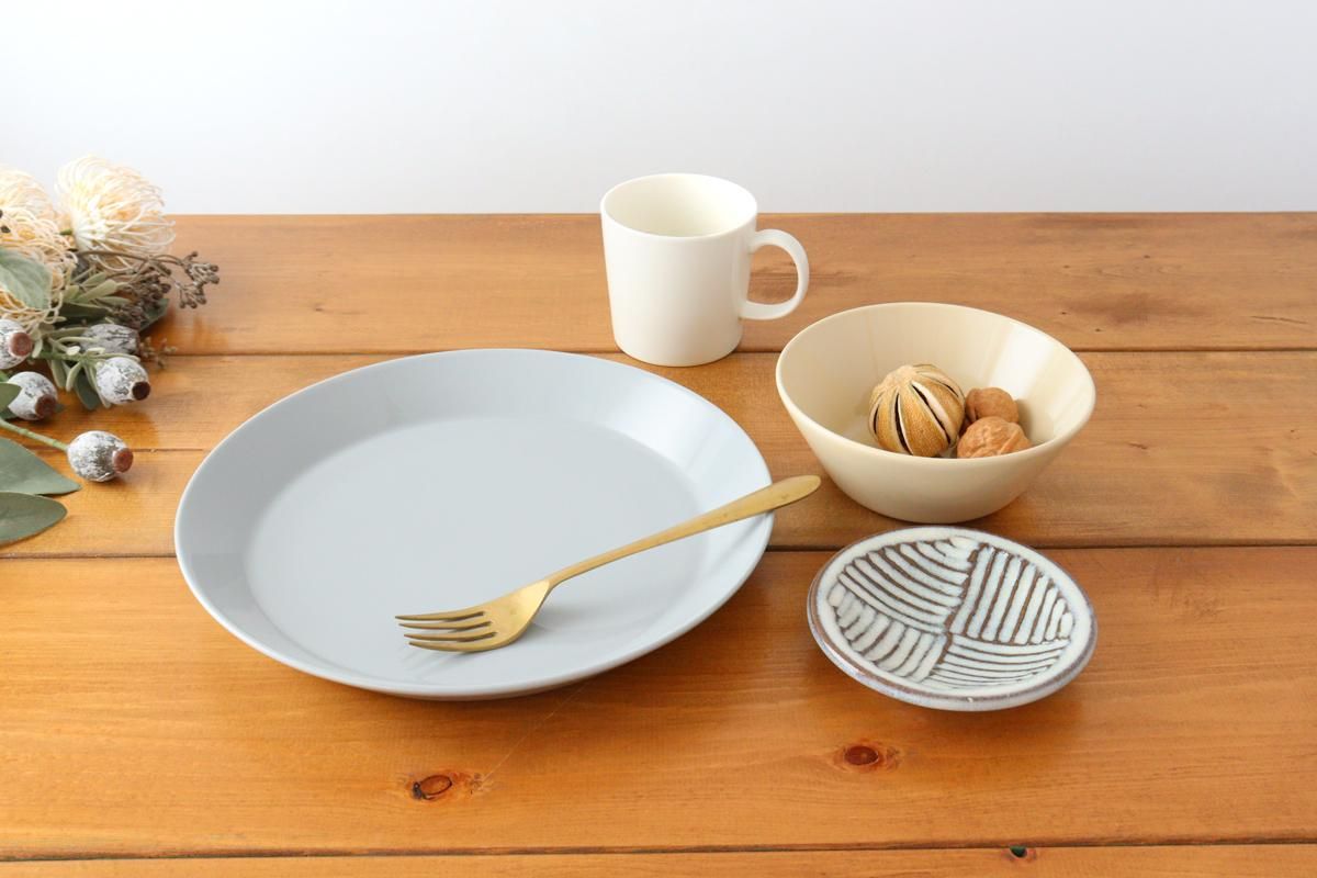 イッタラ｜ティーマ｜プレート｜26cm｜パールグレー｜磁器｜IITTALA