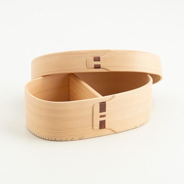 柴田慶信商店 大館 曲げわっぱ 小判弁当箱 中｜FRANK暮らしの道具