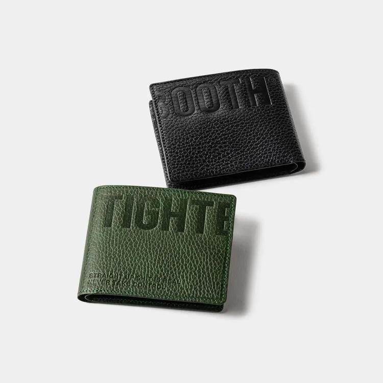 TIGHTBOOTH / LEATHER BIFOLD WALLET