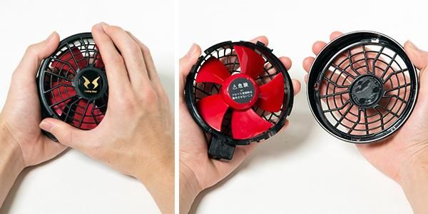 サンエス RD9220H(HN)（フラットハイパワーファンセット）｜空調服専門店