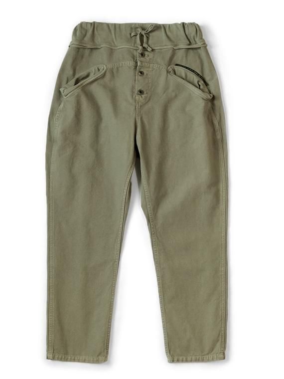 KAPITAL キャピタル 薄キャンバスサルエルヌーベルパンツ - 【子ども服