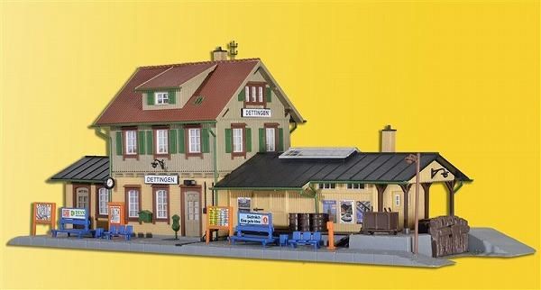 キブリ(kibri) ストラクチャー 駅舎 Station Dettingen | 鉄道模型通販