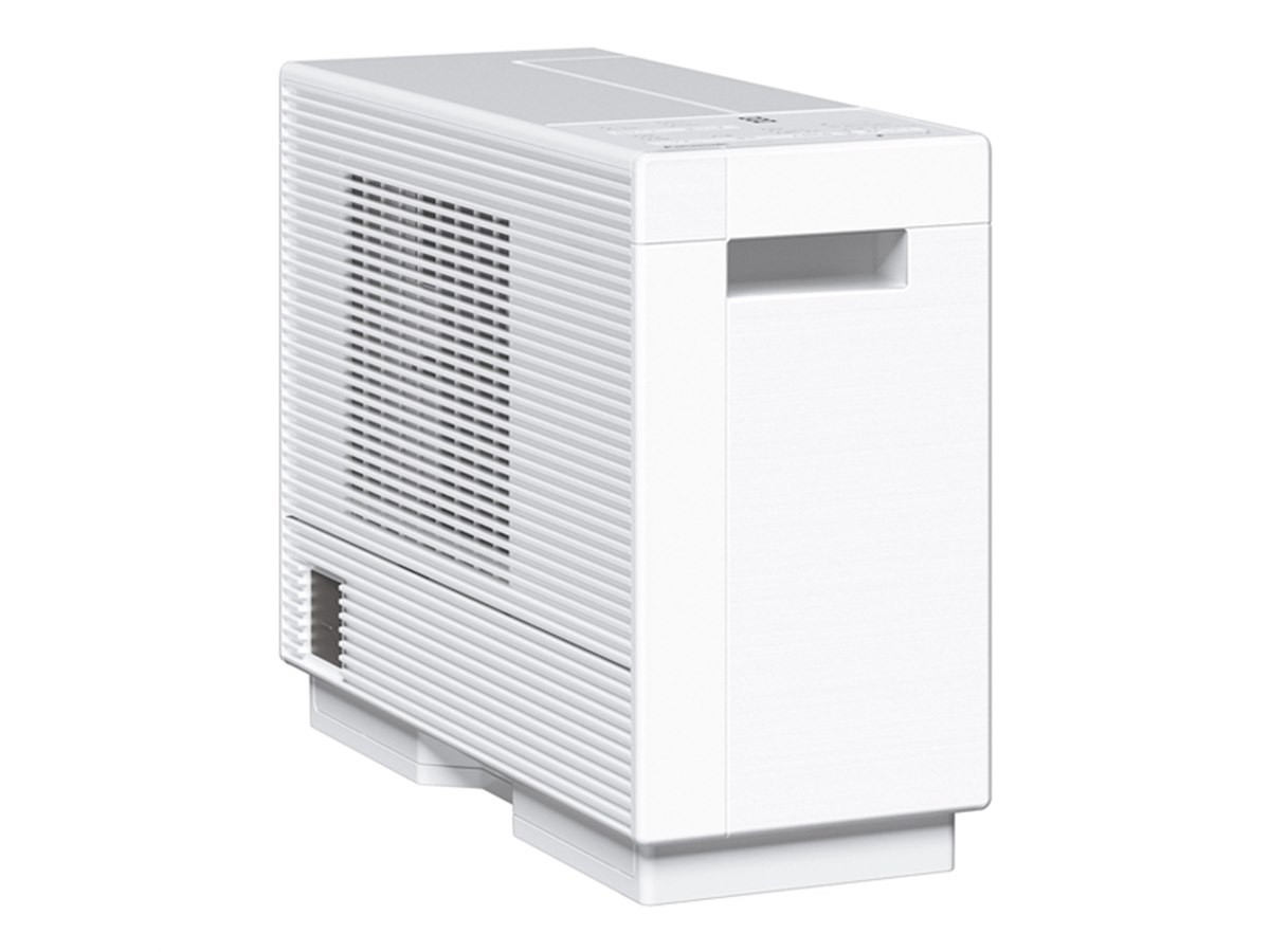 パナソニック、高さ約33.5cmのコンパクト衣類乾燥除湿機「F-YZVXJ60