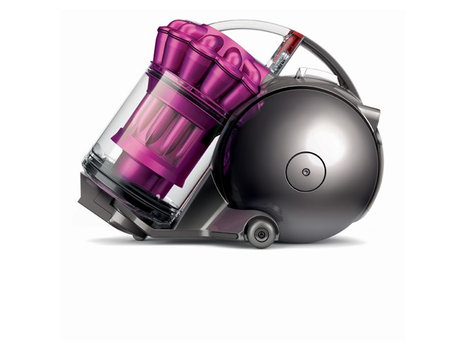 Dyson DC48 掃除機 グレー・ピンク ダイソン、30%小型化したサイクロン