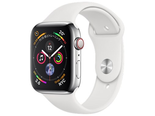 Apple Watch Series 4 GPS+Cellularモデル 44mm ステンレススチール