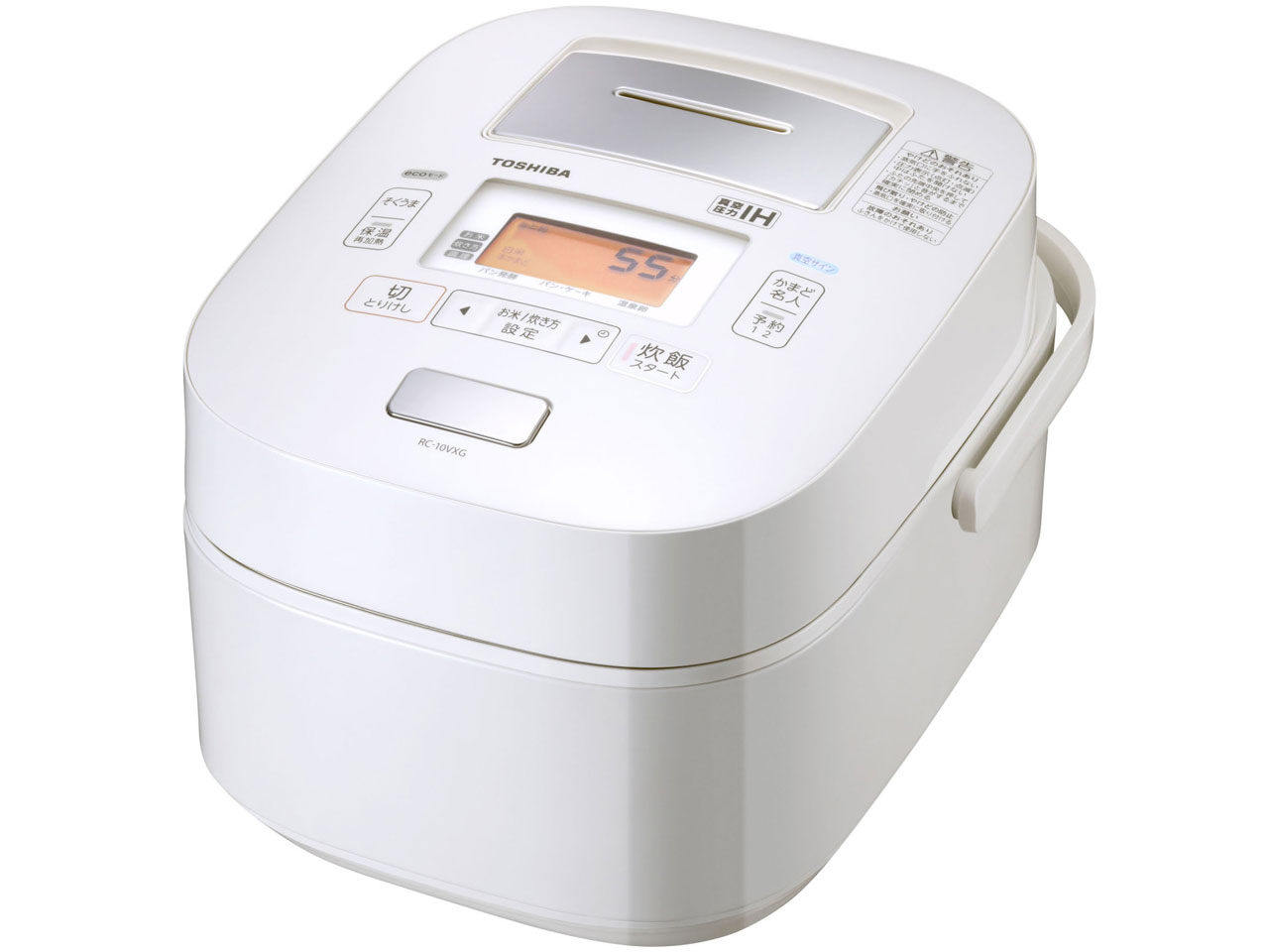 東芝 真空圧力 かまど炊き RC-10VXG 価格比較 - 価格.com