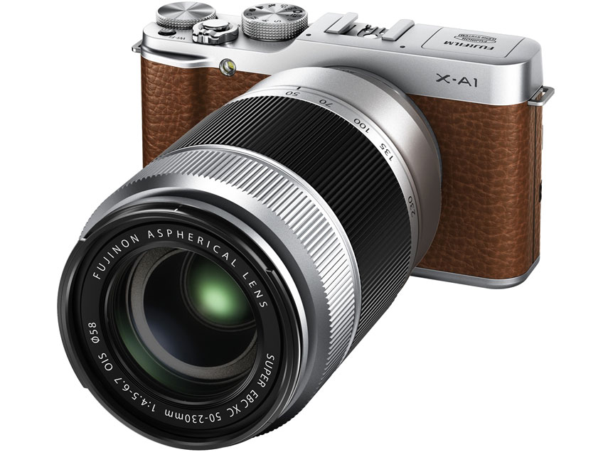 富士フイルム FUJIFILM X-A1 ダブルズームレンズキット [シルバー