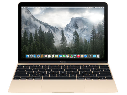 ジャンク品 】Apple MacBook 12インチ ゴールド カバー付】 MacBook 12