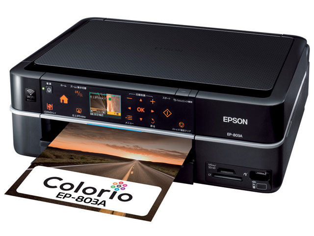 ジャンク】EPSON EP-803Aインクジェットプリンター EPSON マルチフォト